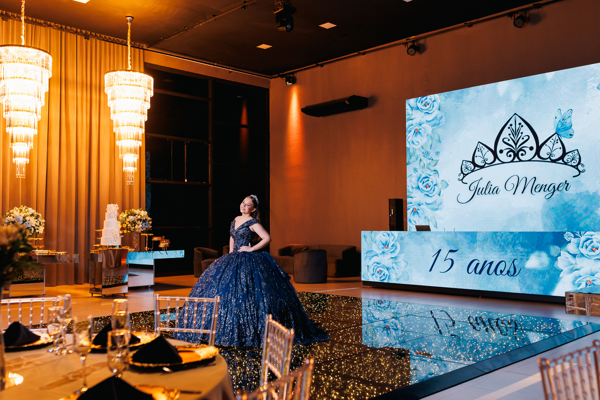Festa de 15 anos na Casa Impero